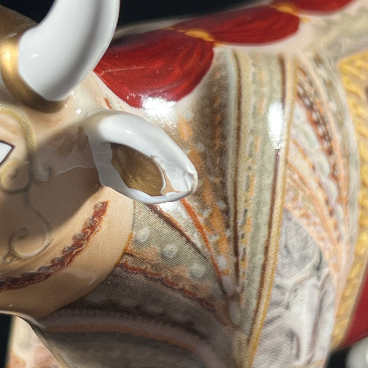 CowParade “La Bovene” #9172 Ceramic Cow