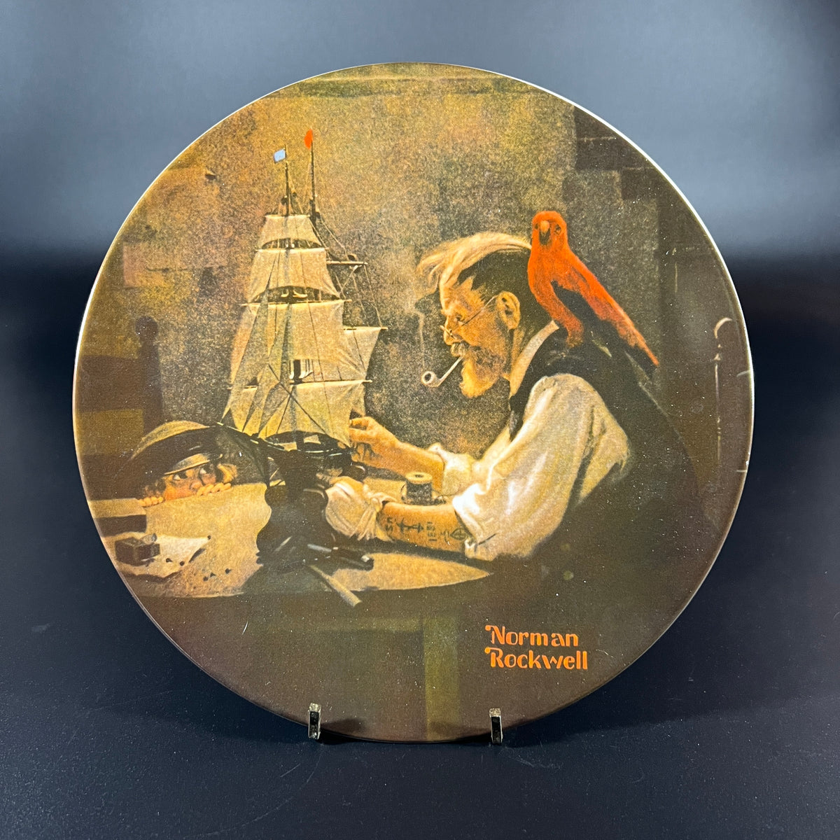 Norman Rockwell Collector Plates - Vintage Set of 4 - 1970s–1980s 8.5”