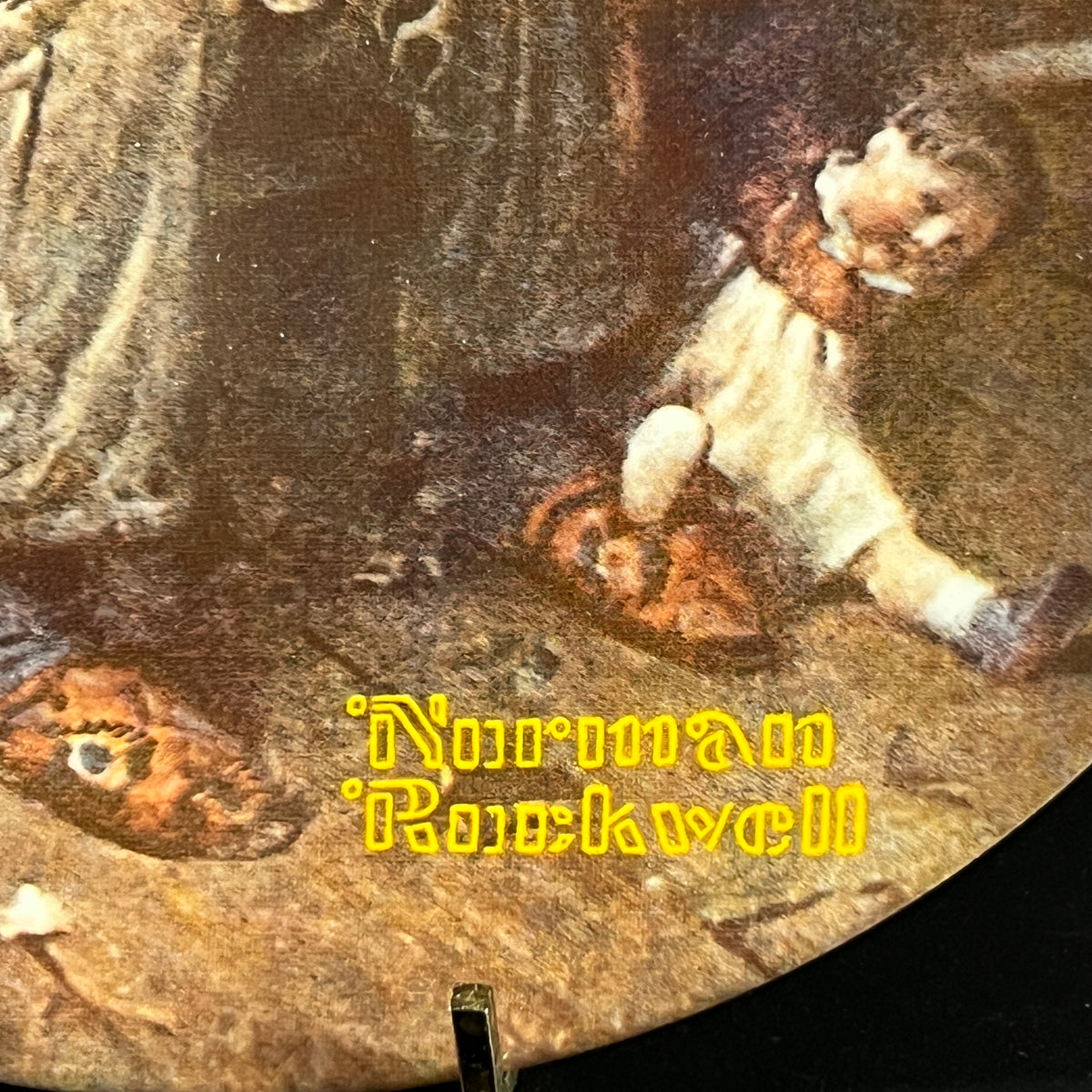 Norman Rockwell Collector Plates - Vintage Set of 4 - 1970s–1980s 8.5”
