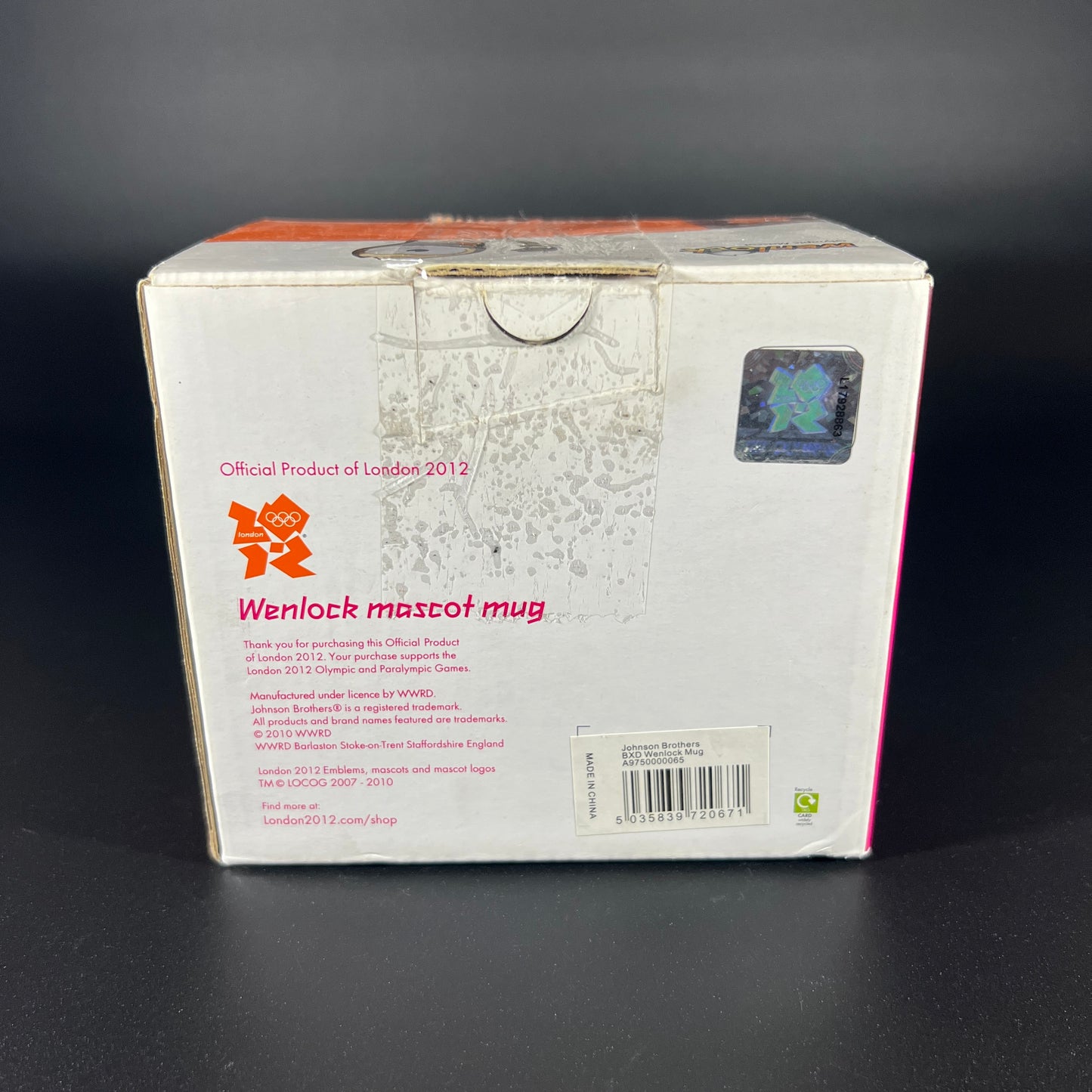 London 2012 Olympic Games Mascot Mug