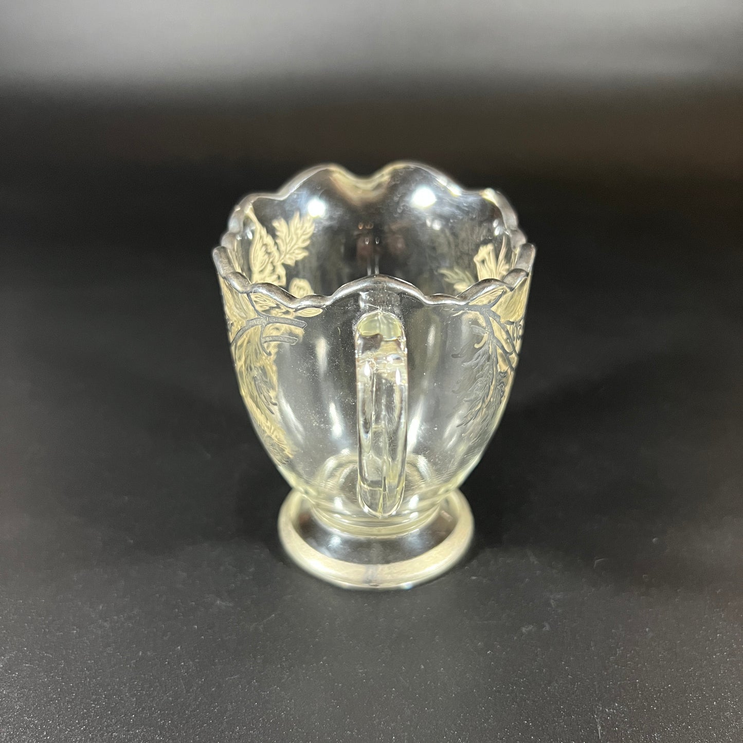 Vintage Glass Creamer