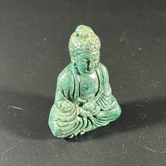 Nephrite Jade Seated Buddha Figurine