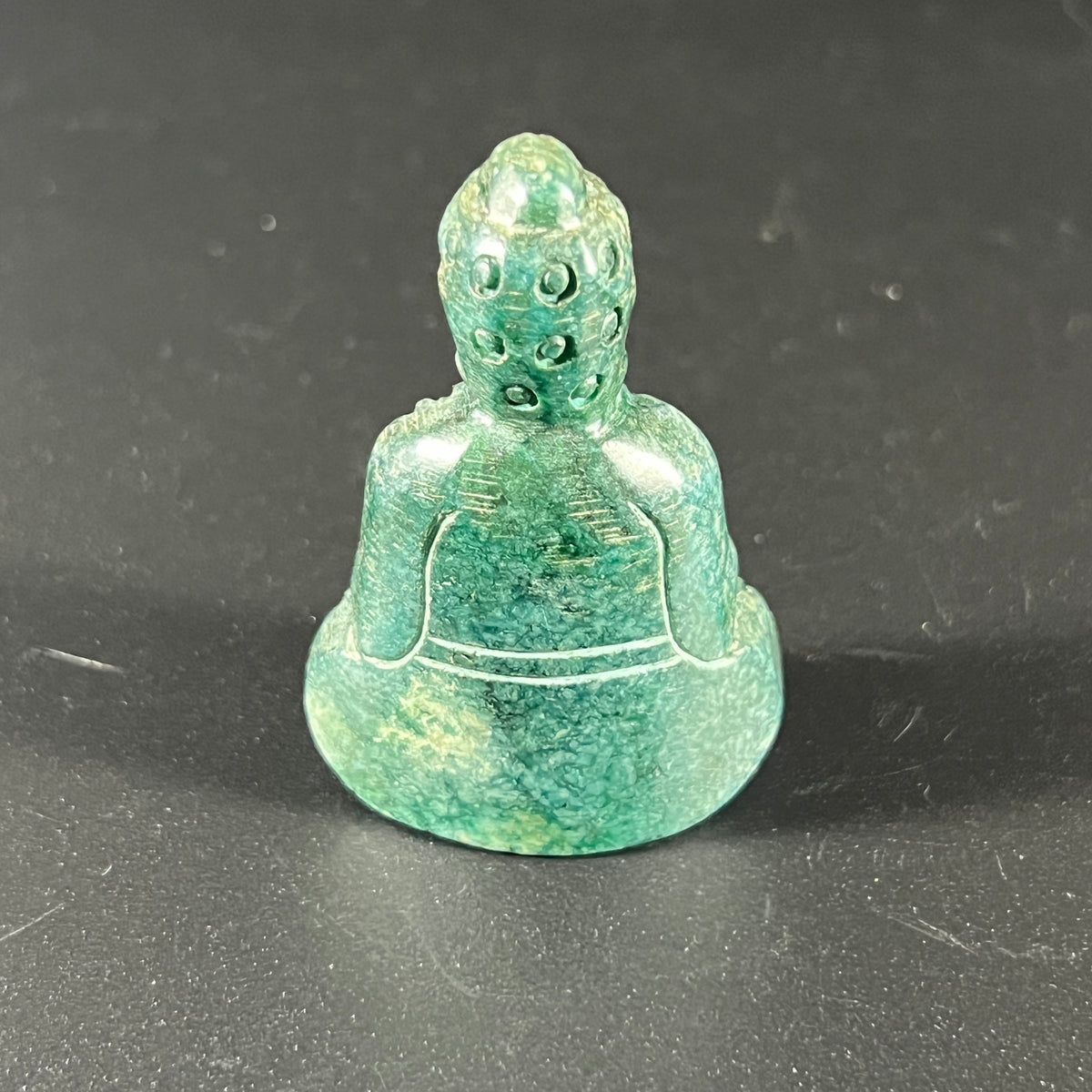 Nephrite Jade Seated Buddha Figurine