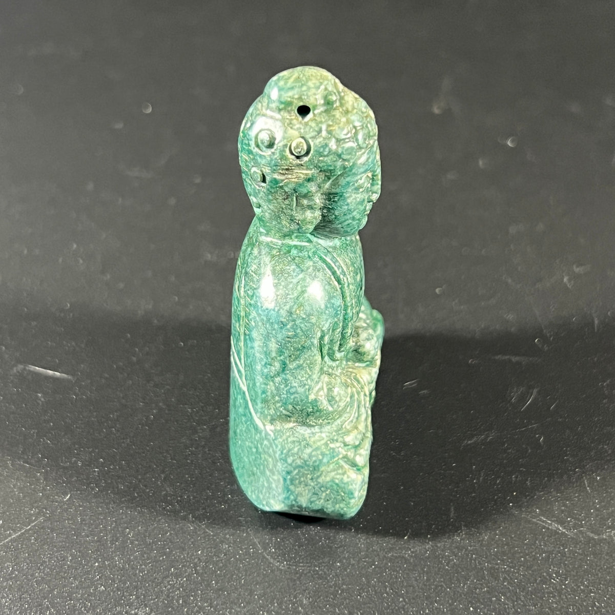 Nephrite Jade Seated Buddha Figurine