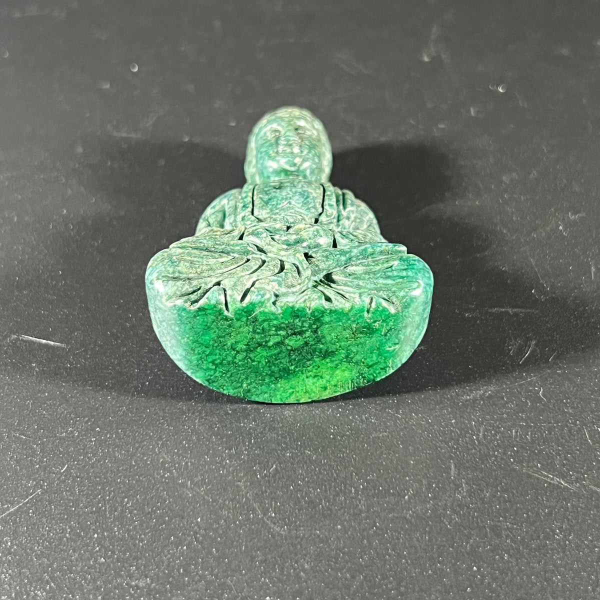 Nephrite Jade Seated Buddha Figurine