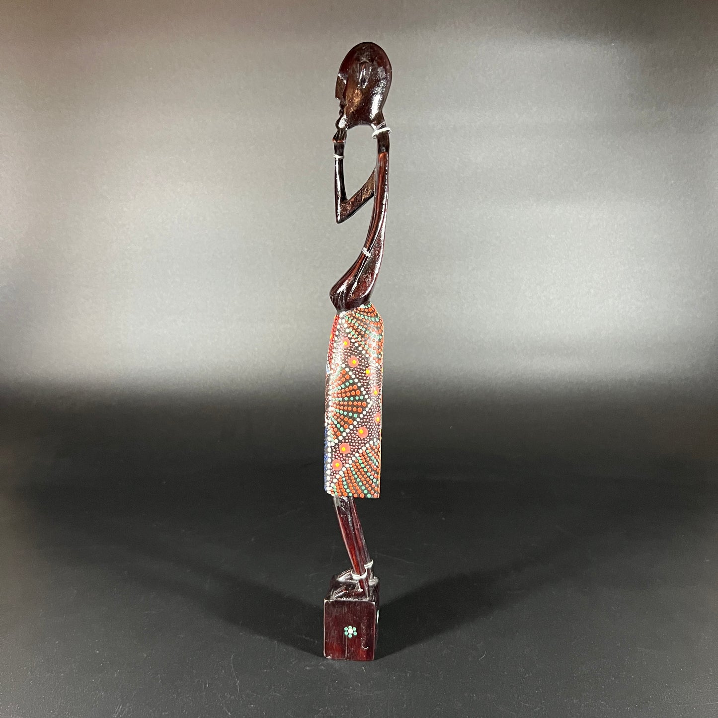 Painted African Figure