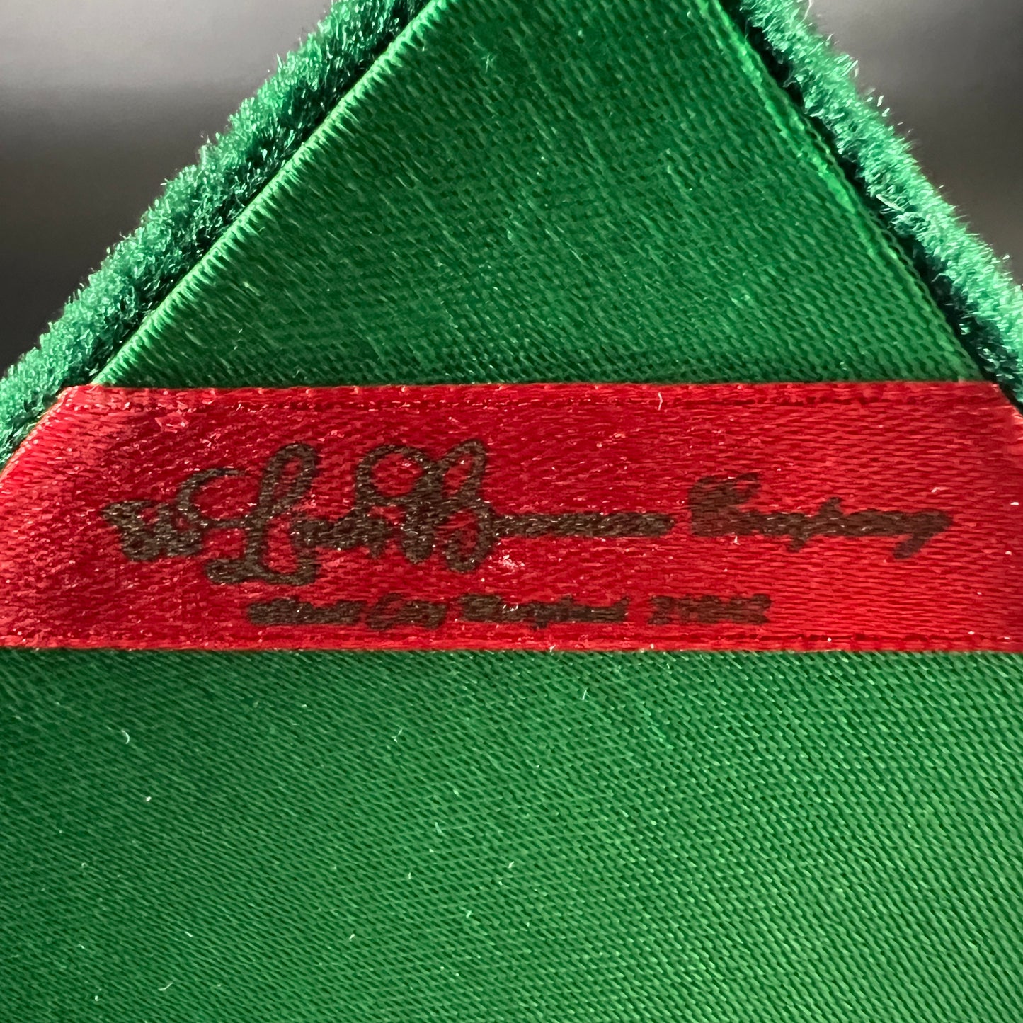 Green Velvet Plush Star Gift Box