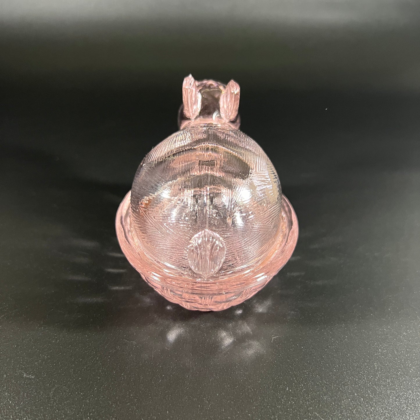 Pink Rabbit Candy Dish with Lid