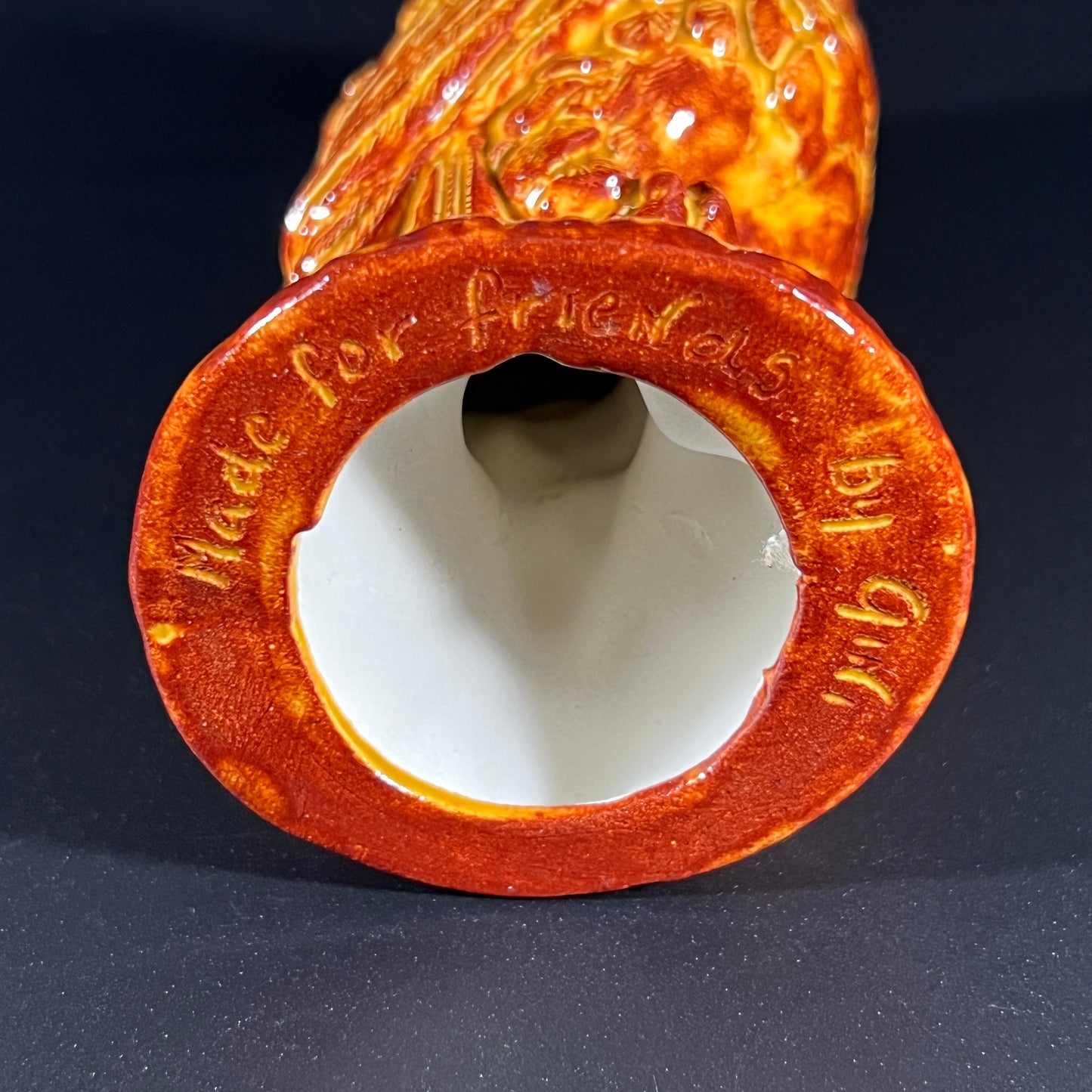 Ceramic Owl Figurine