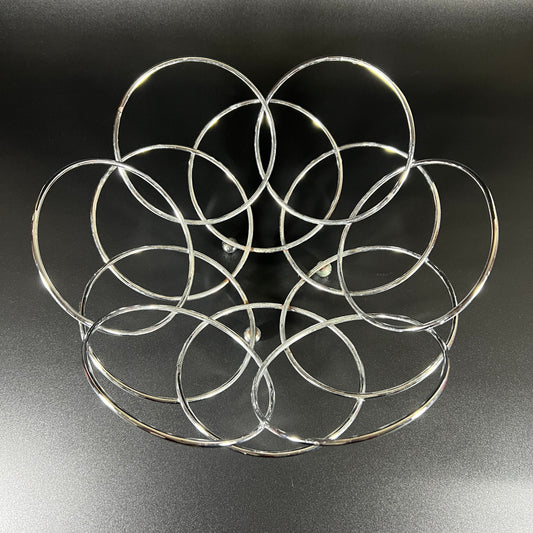 Vintage Chrome Ring Bowl