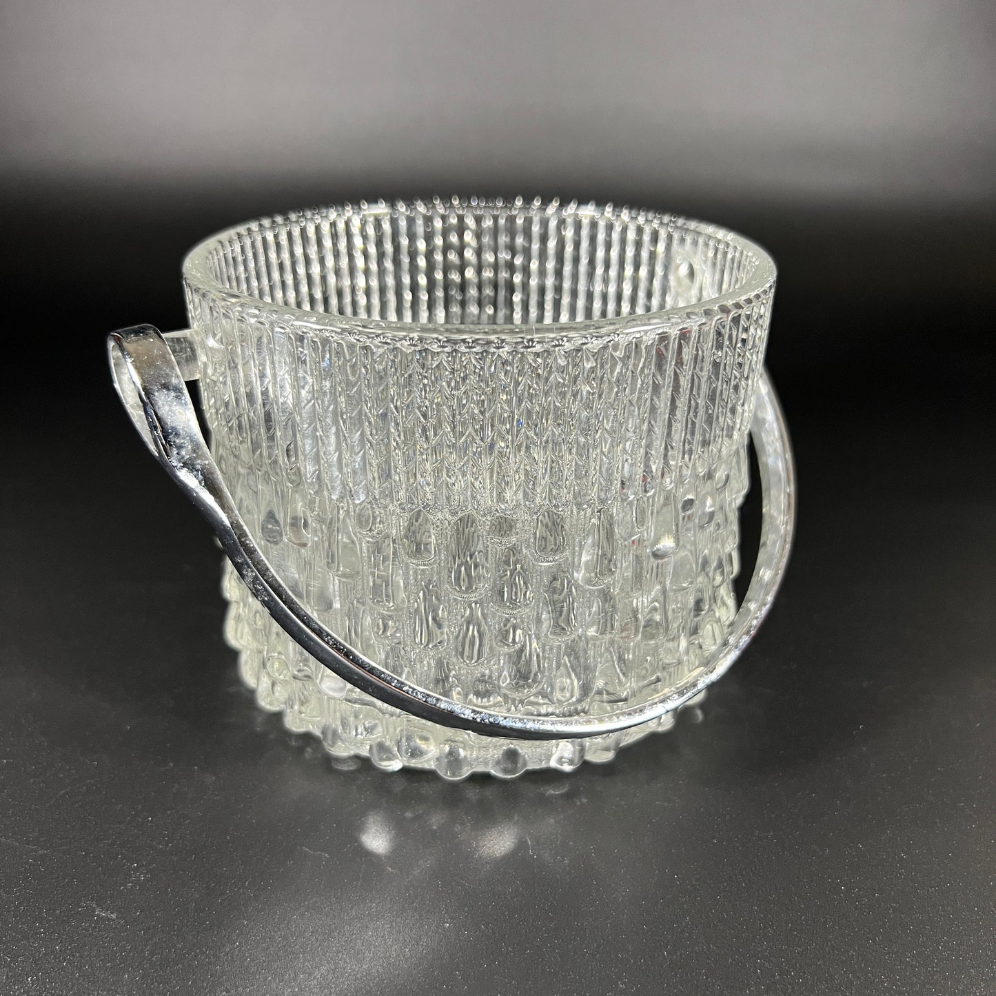 Teleflora Ice Bucket with Chrome Handle