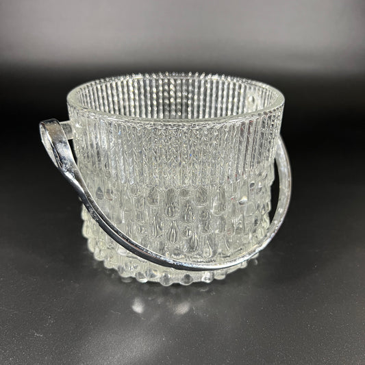 Teleflora Ice Bucket with Chrome Handle