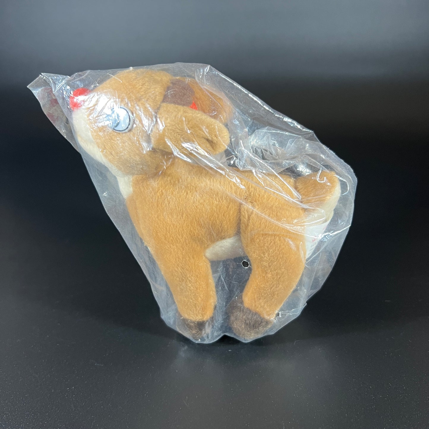 Plush Rudolph In Bag