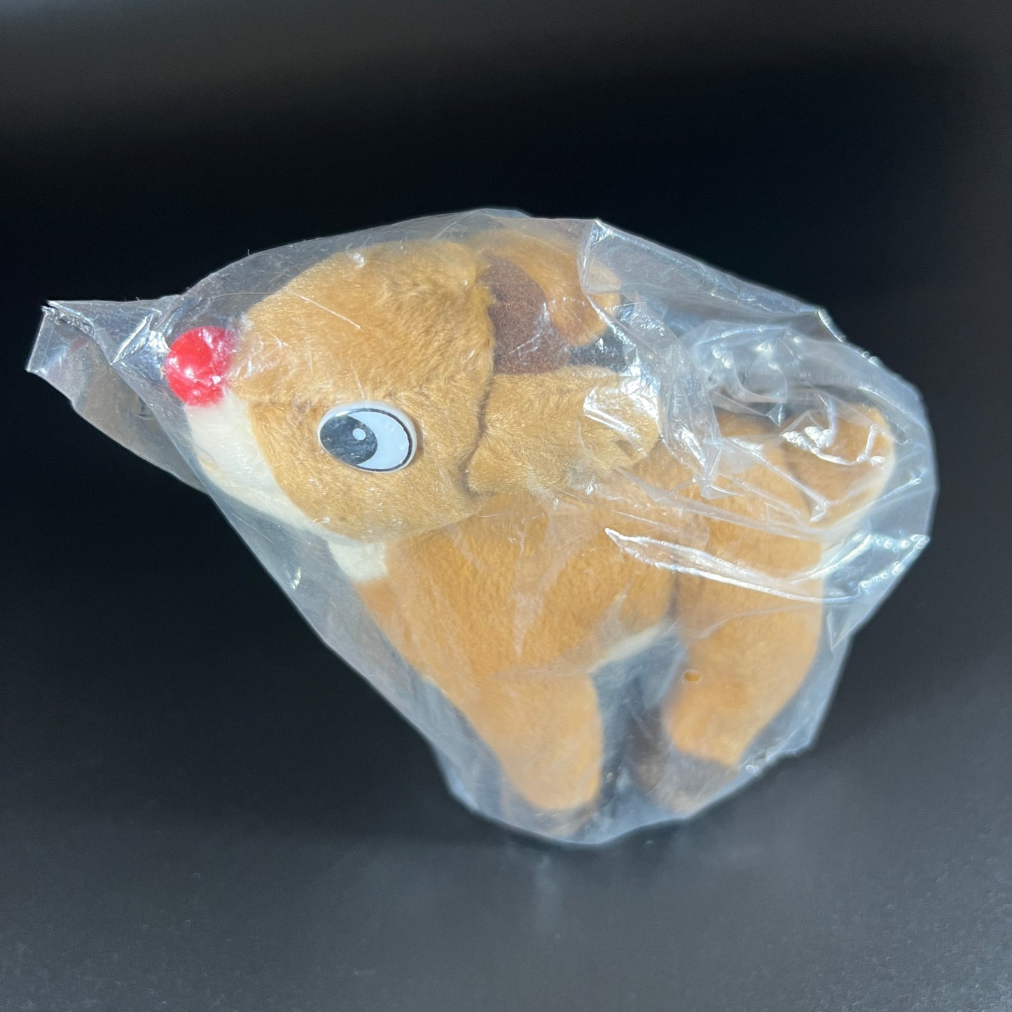 Plush Rudolph In Bag