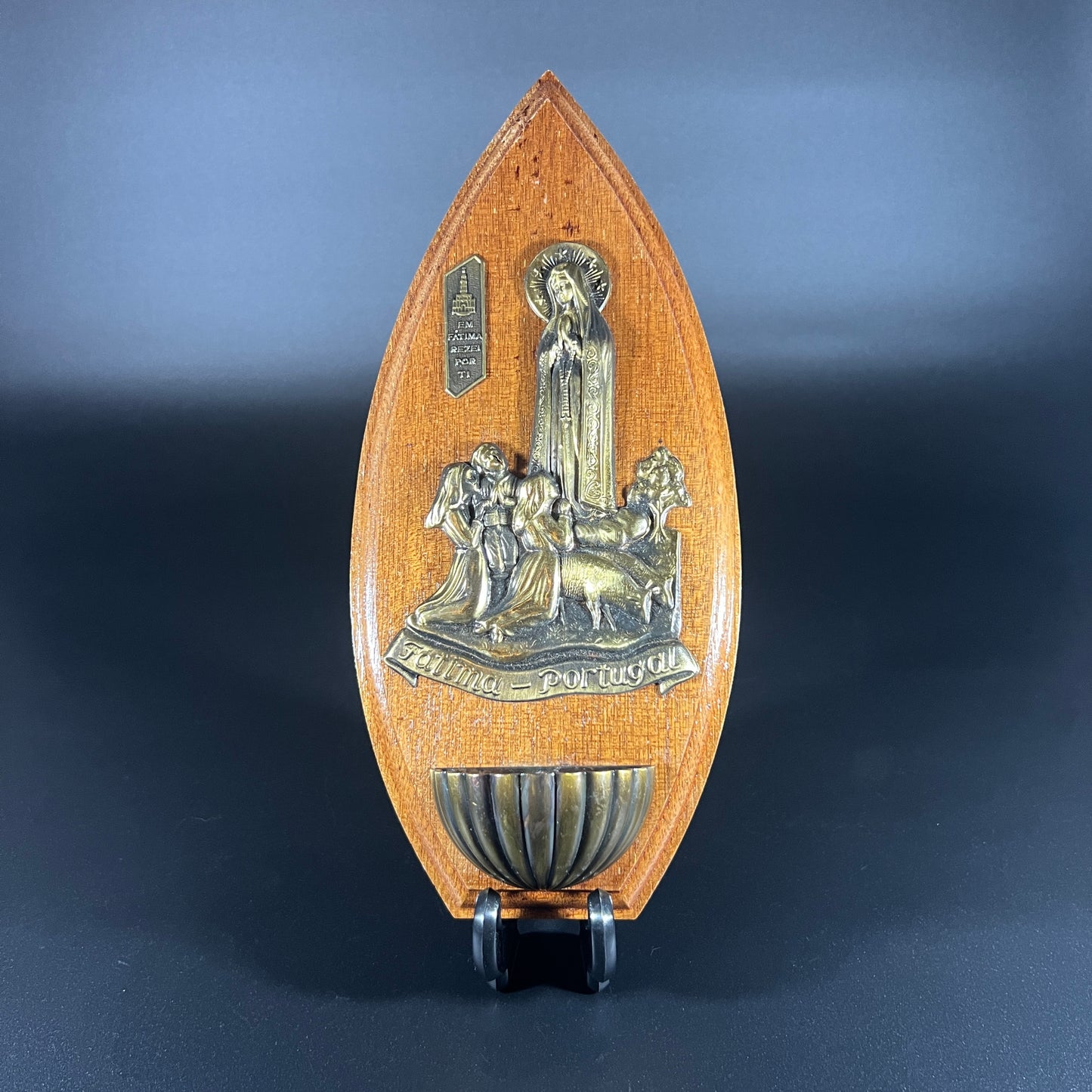 Portugeuse Holy Water Plaque