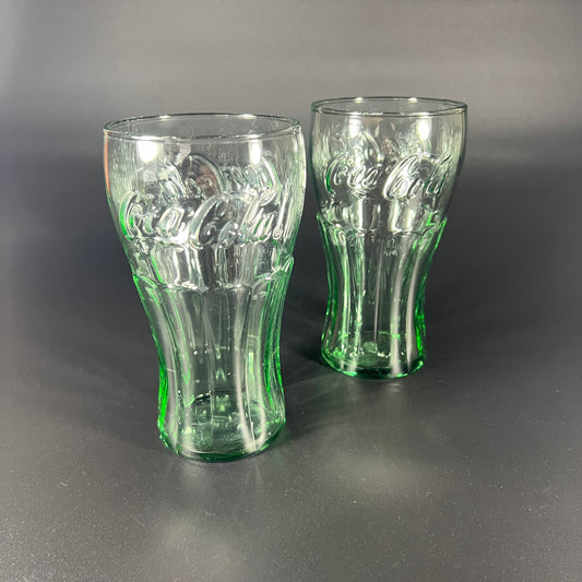 Pair of Libbey Coca Cola Glasses