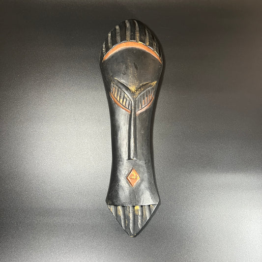 African Mask with Diamond Lips