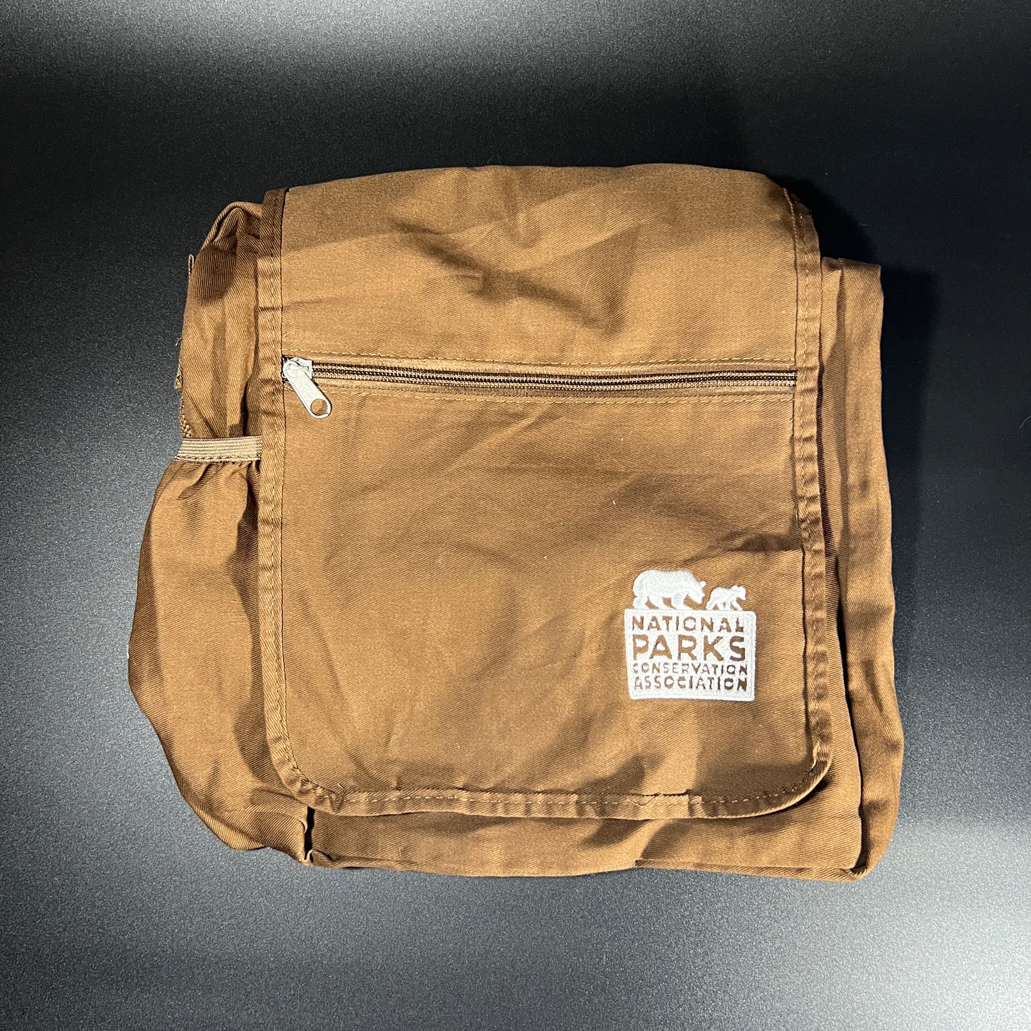 National Parks Conservation Association Brown Shoulder Bag