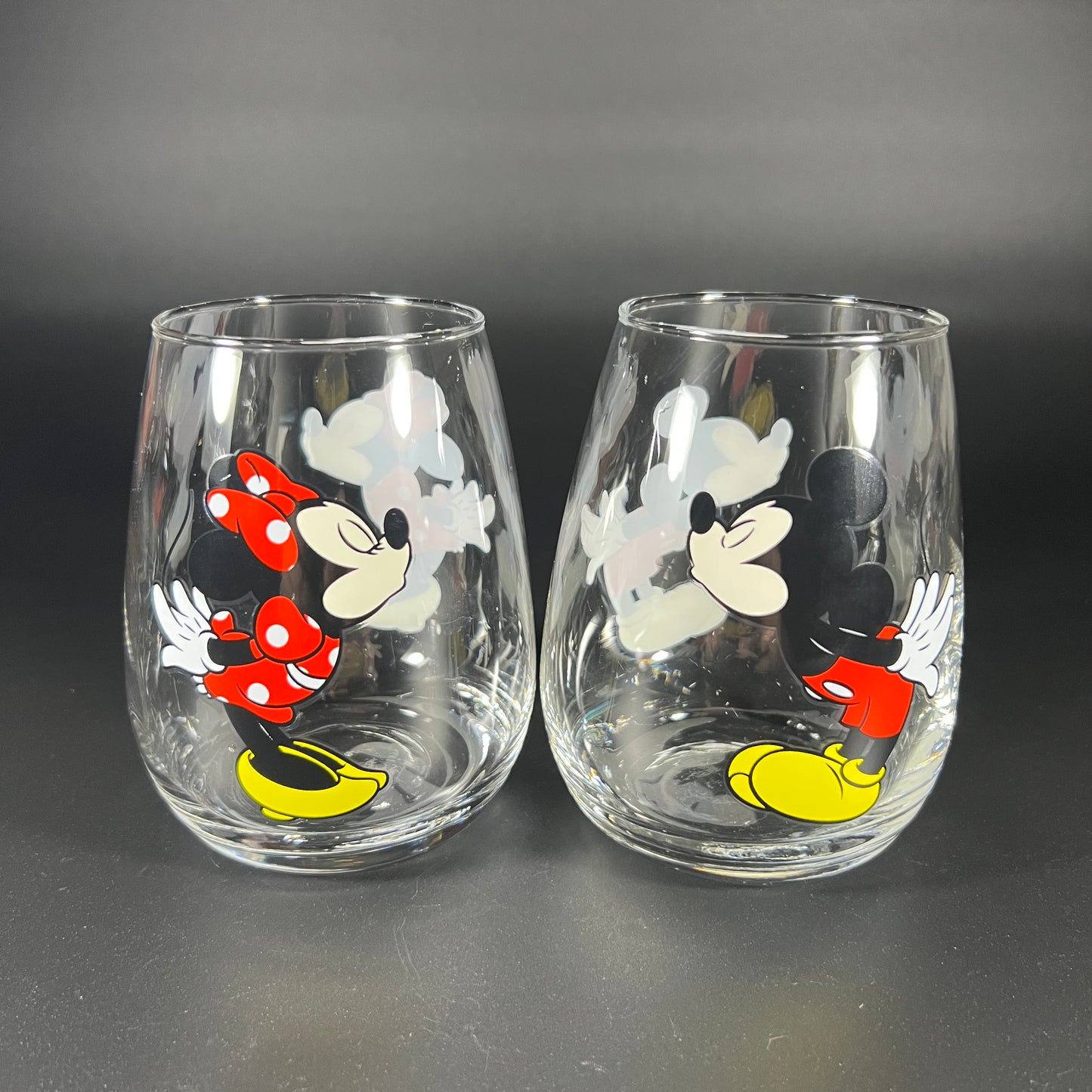Mickey & Minnie Glass Set