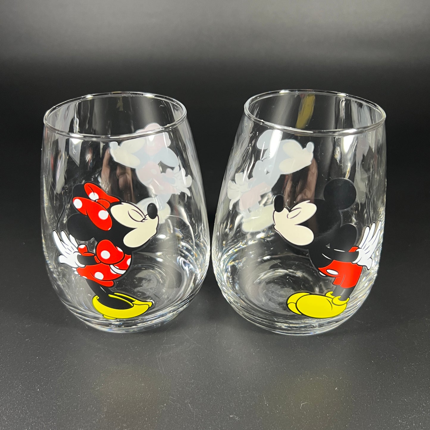 Mickey & Minnie Glass Set