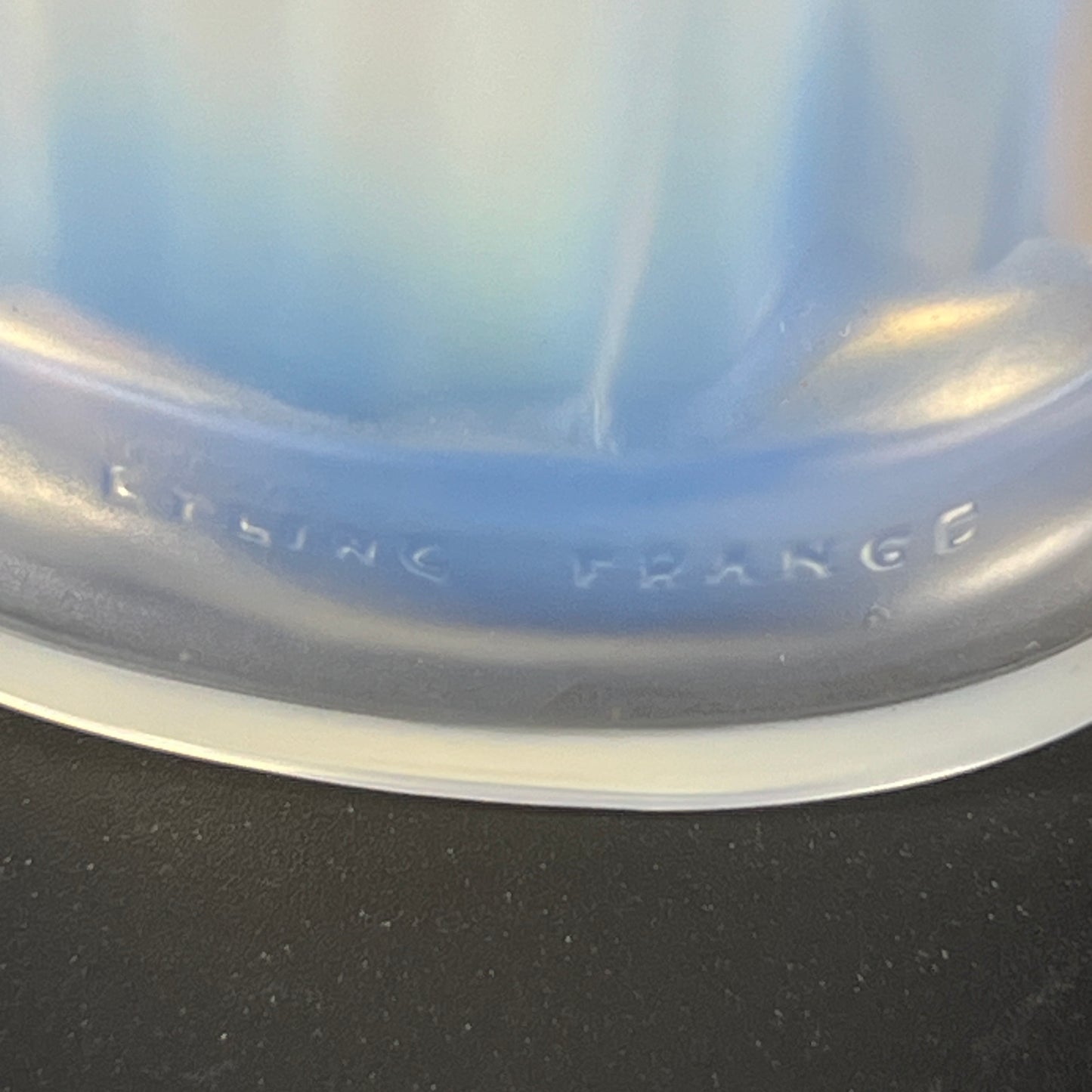 Etling France Opalescent Glass Madonna