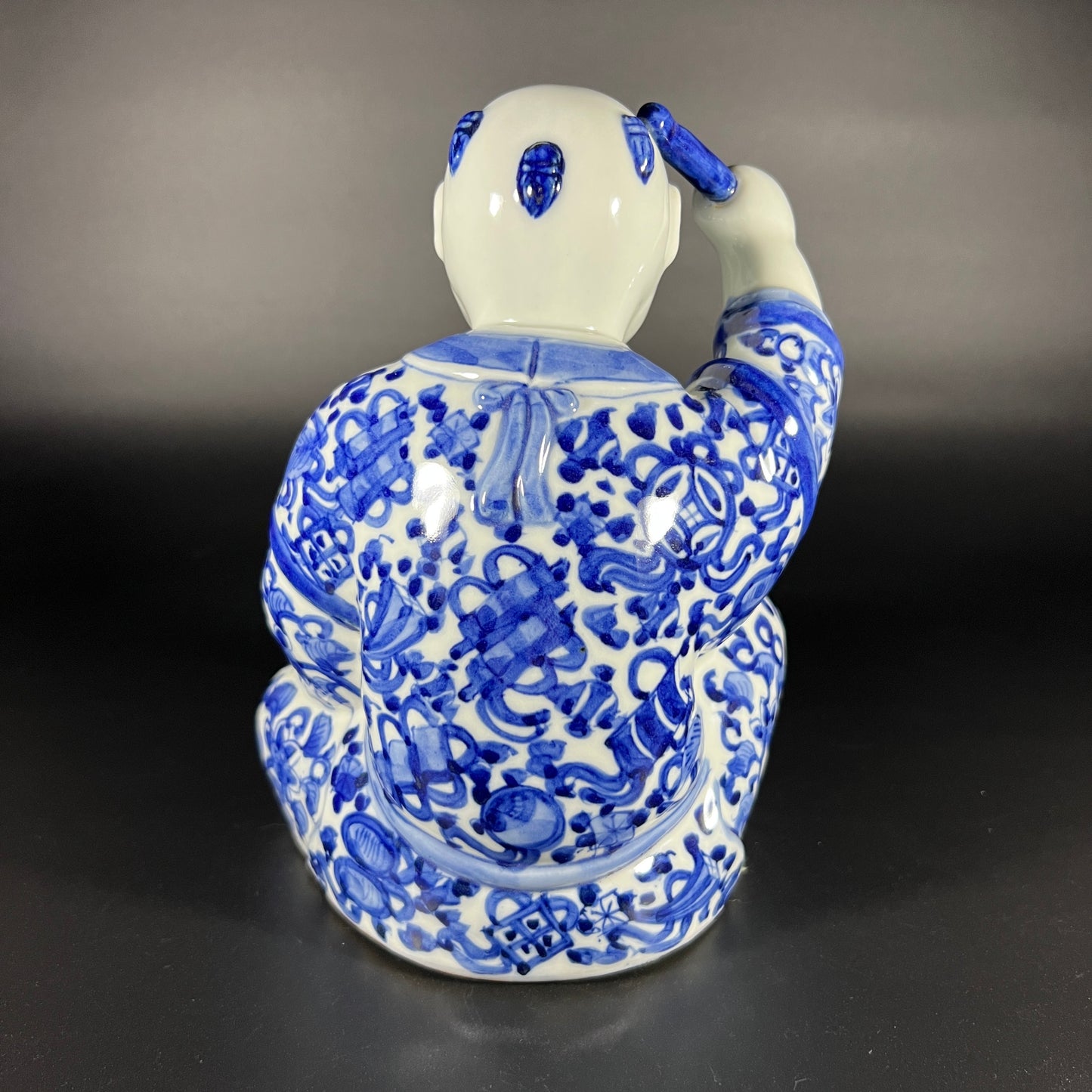 Chinese Porcelain Drummer Figure