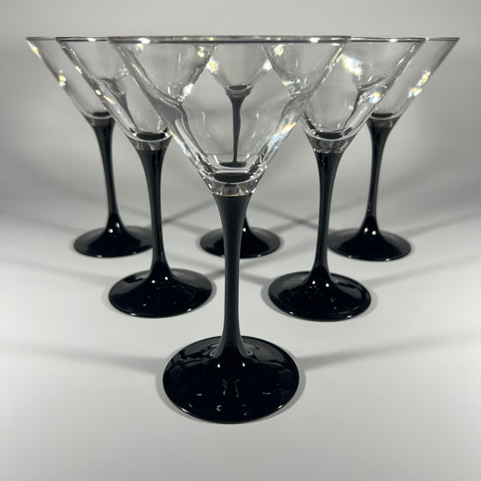 Luninarc France Martini Glass Set