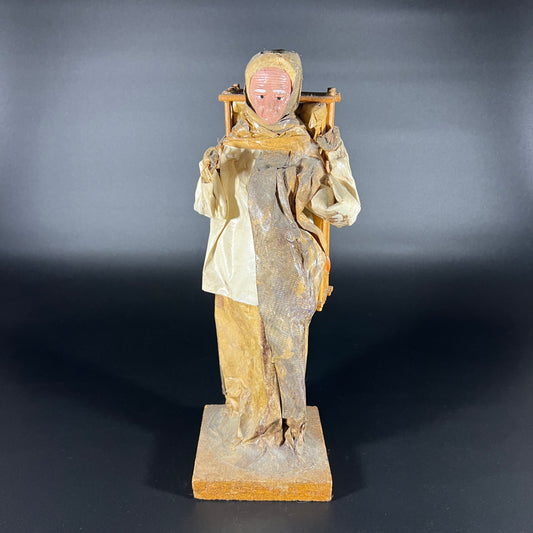 Paper Mache Mexican Folk Art Woman