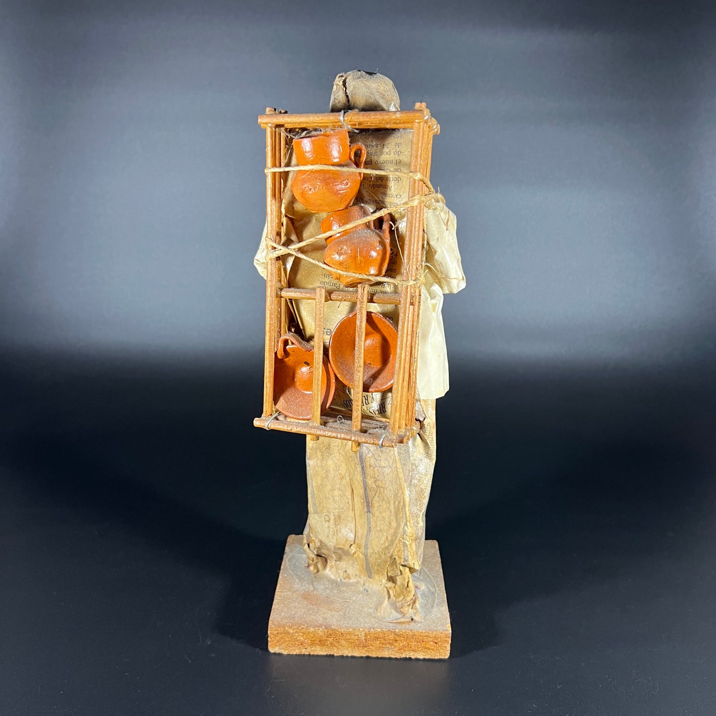 Paper Mache Mexican Folk Art Woman