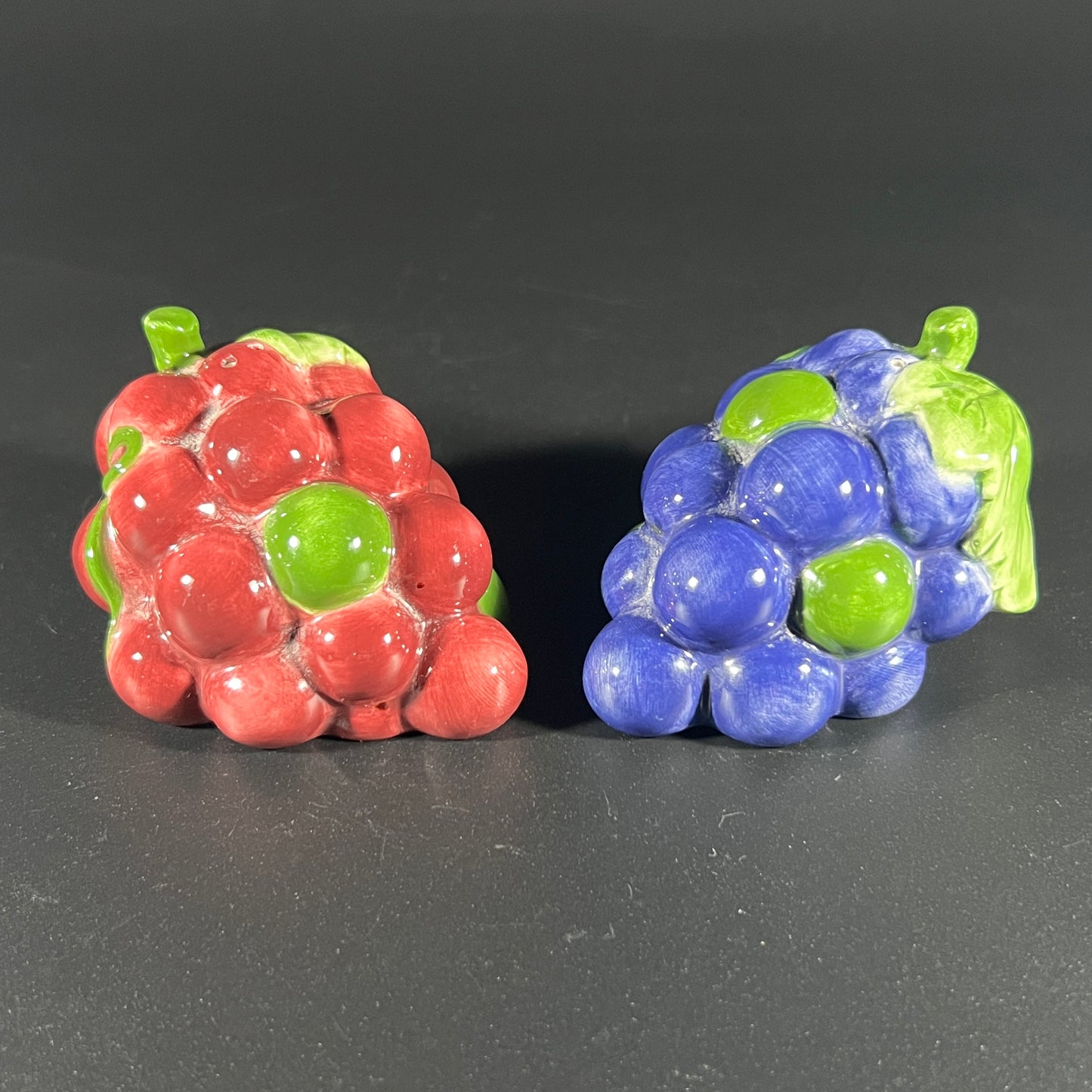 Vintage Grape Salt & Pepper Shaker Set
