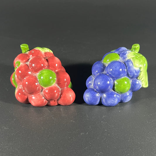 Vintage Grape Salt & Pepper Shaker Set
