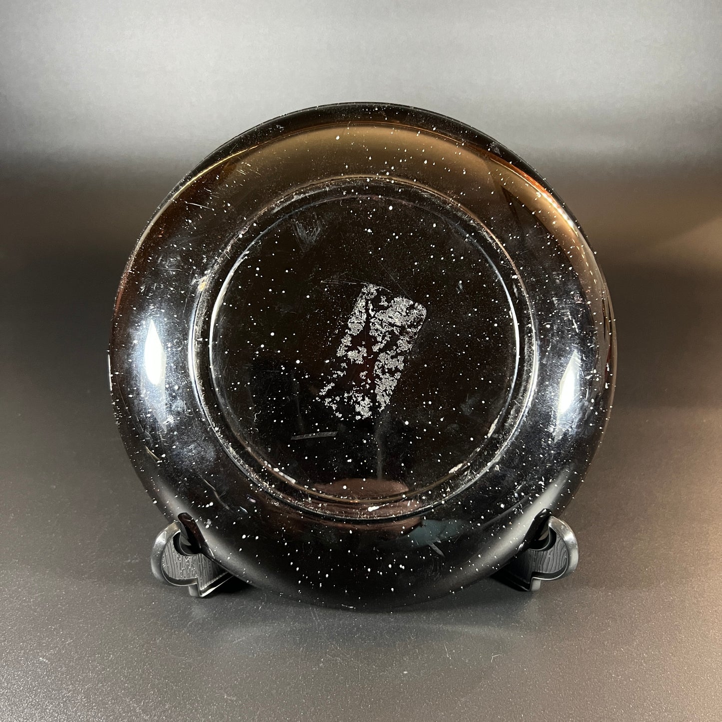 Hand Painted Lacquerware Asian Plate