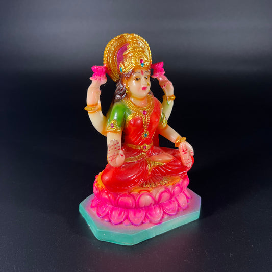 Lakshmi Devi Indian Goddess Figurine