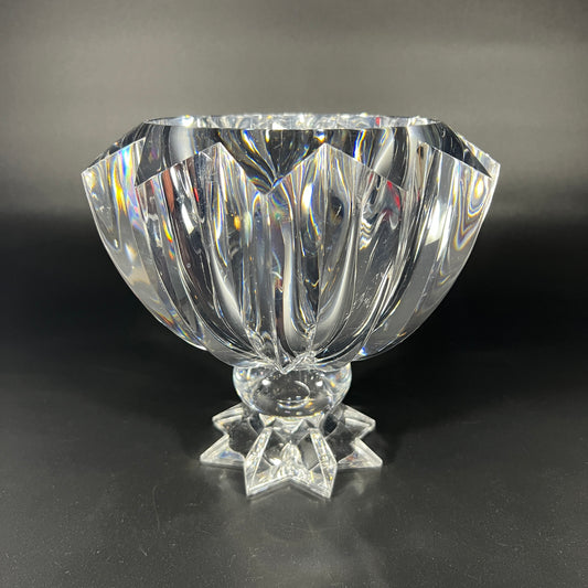 Judith Kruger Lucite Pedestal Bowl