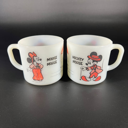 Mickey & Minnie Mug Set