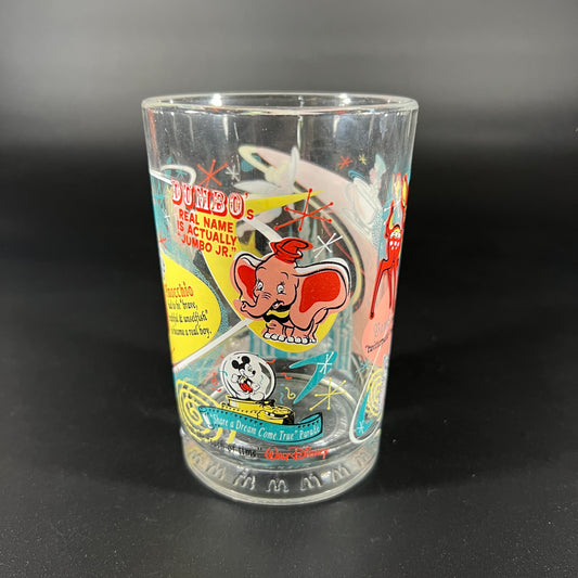 Disney 100 years McDonalds Glass