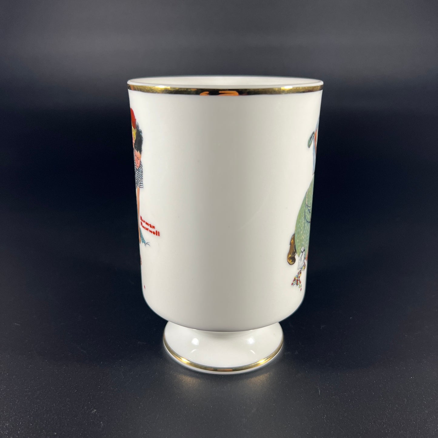 Norman Rockwell Mug "Knuckles Down" (1981)