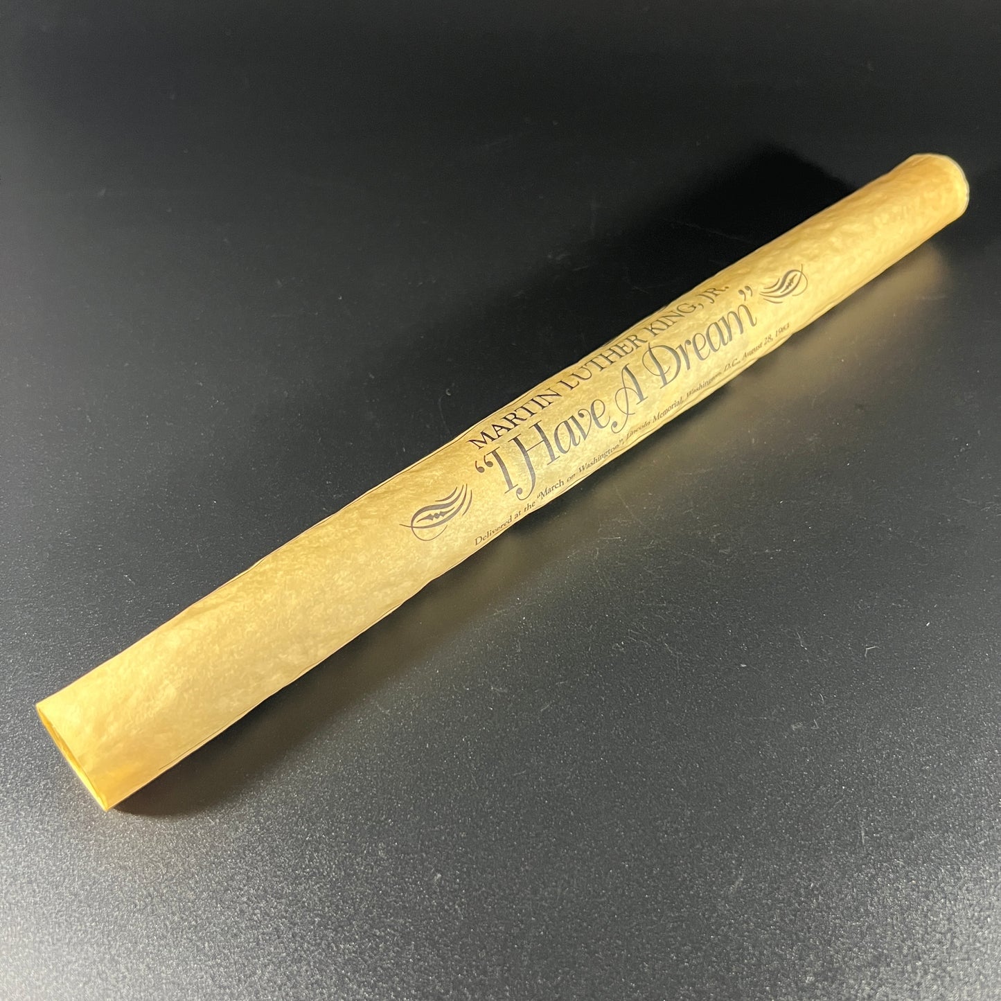 I Have A Dream MLK Speach Reproduction on Parchment