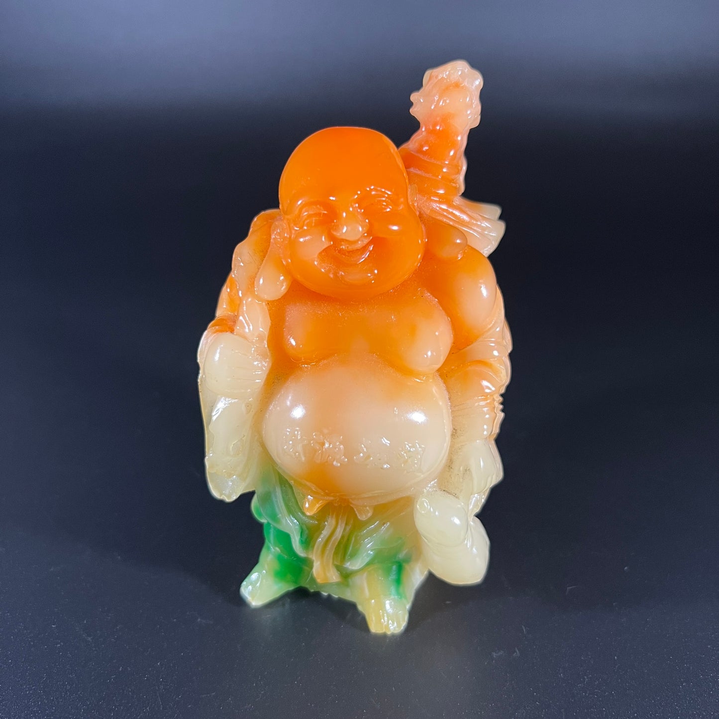 Multi-color Resin Happy Buddha