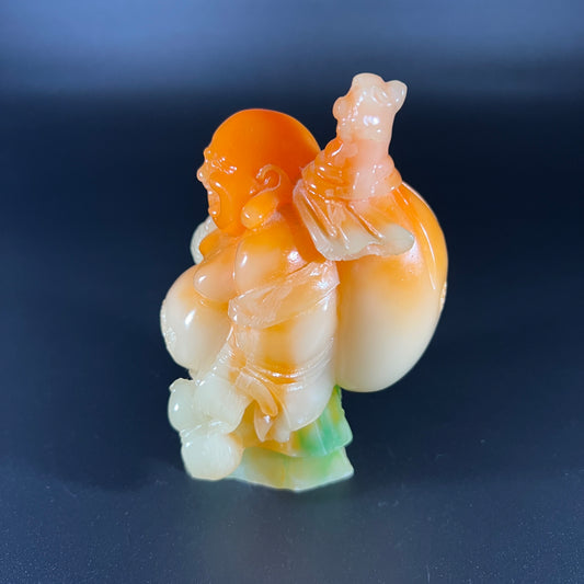 Multi-color Resin Happy Buddha