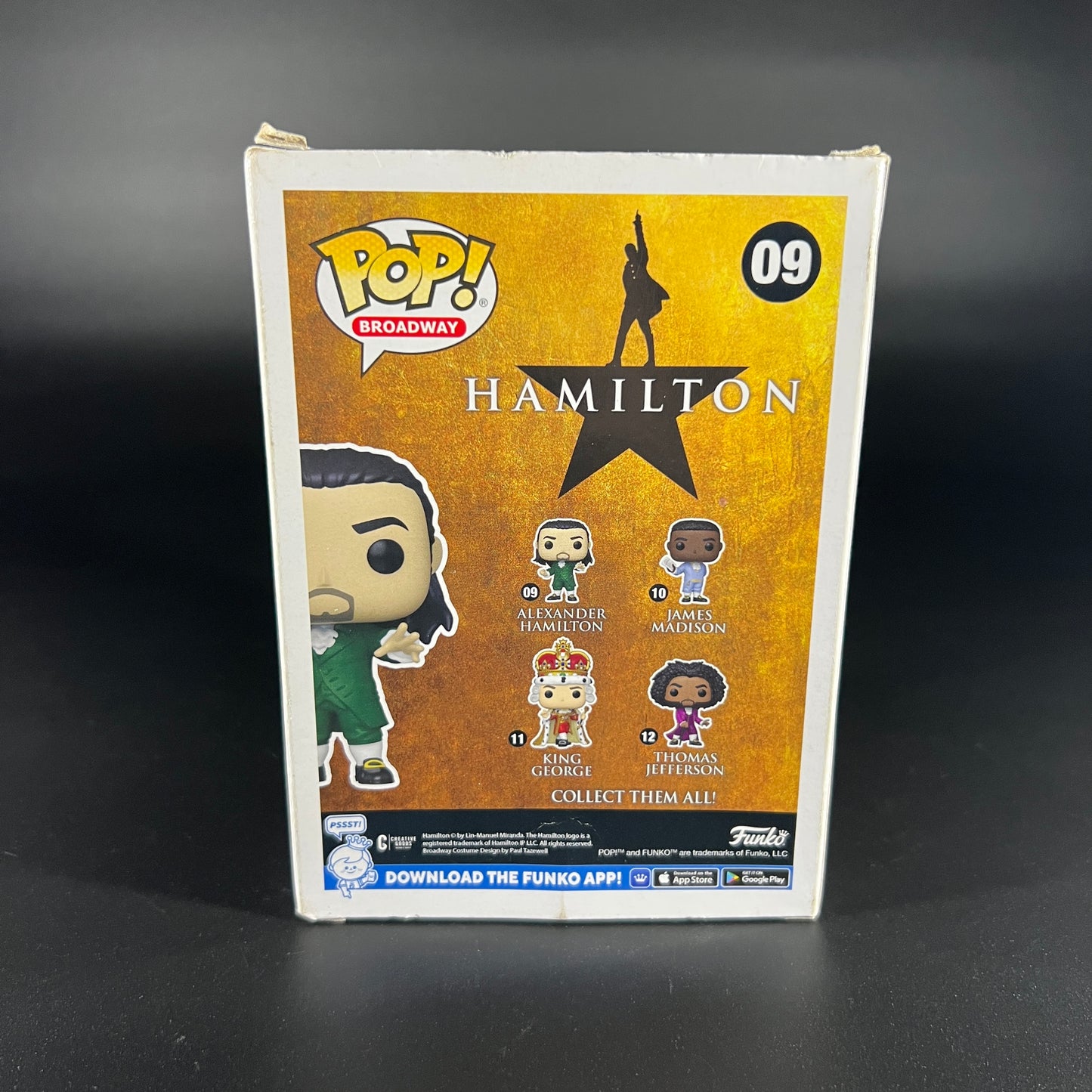 Hamilton Musical Funko Pop