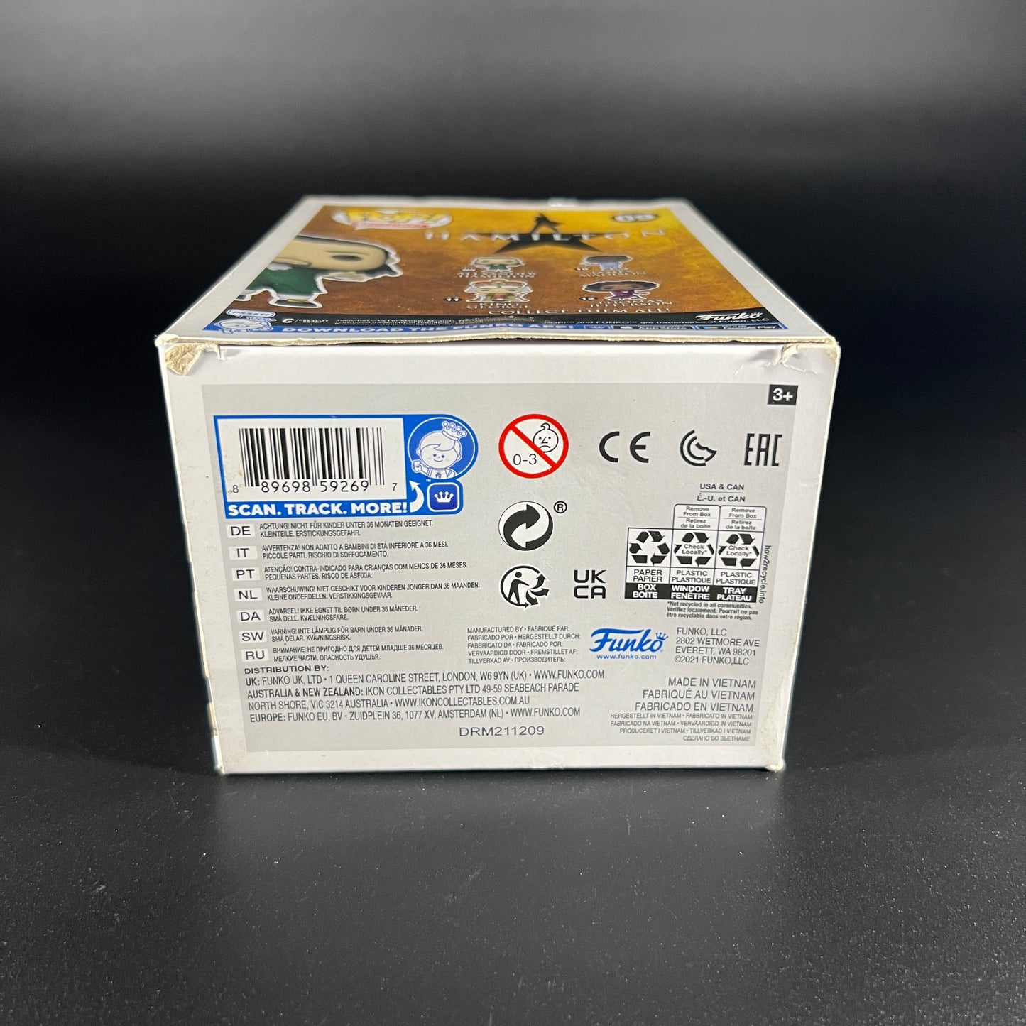 Hamilton Musical Funko Pop