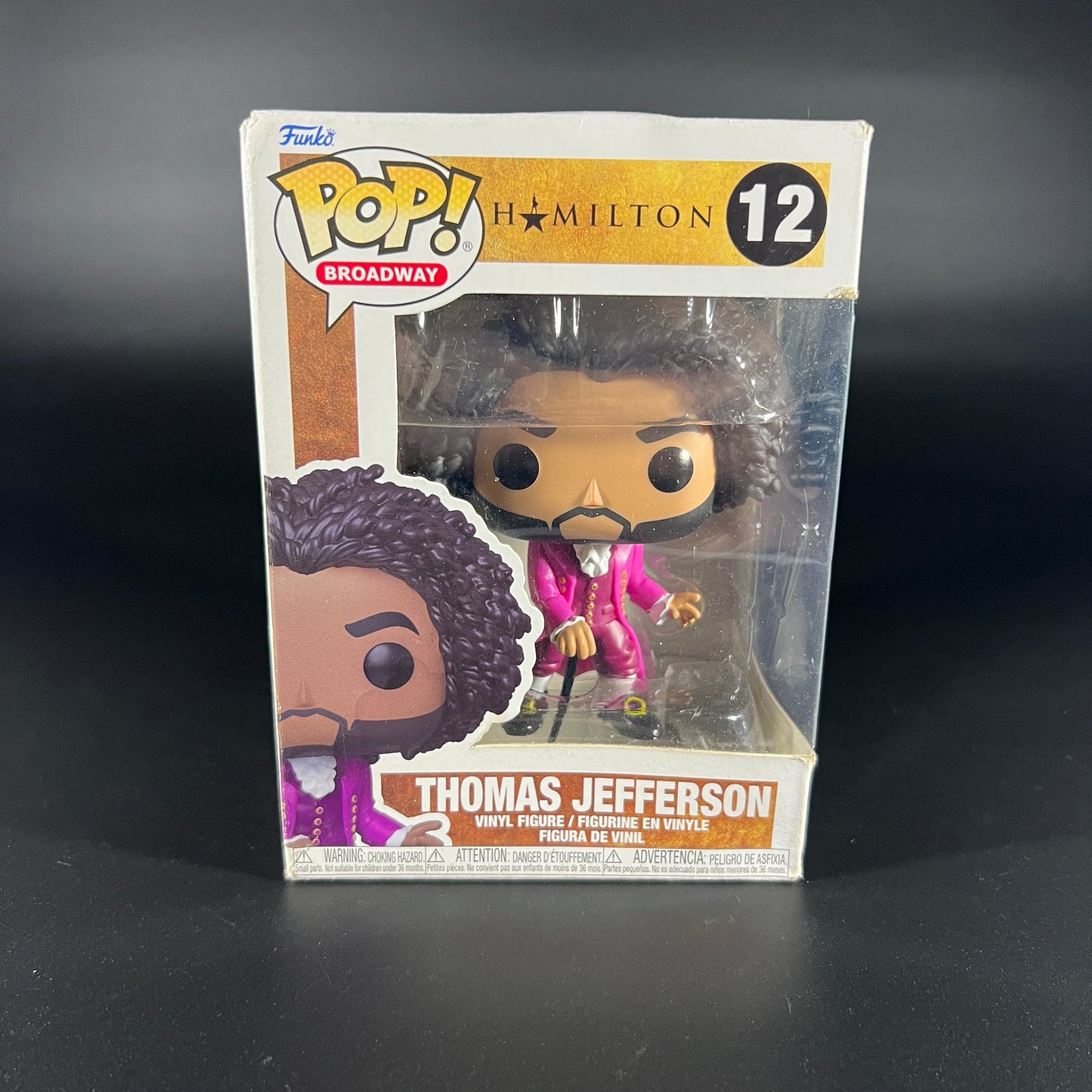 Jefferson from Hamilton Musical Funko Pop