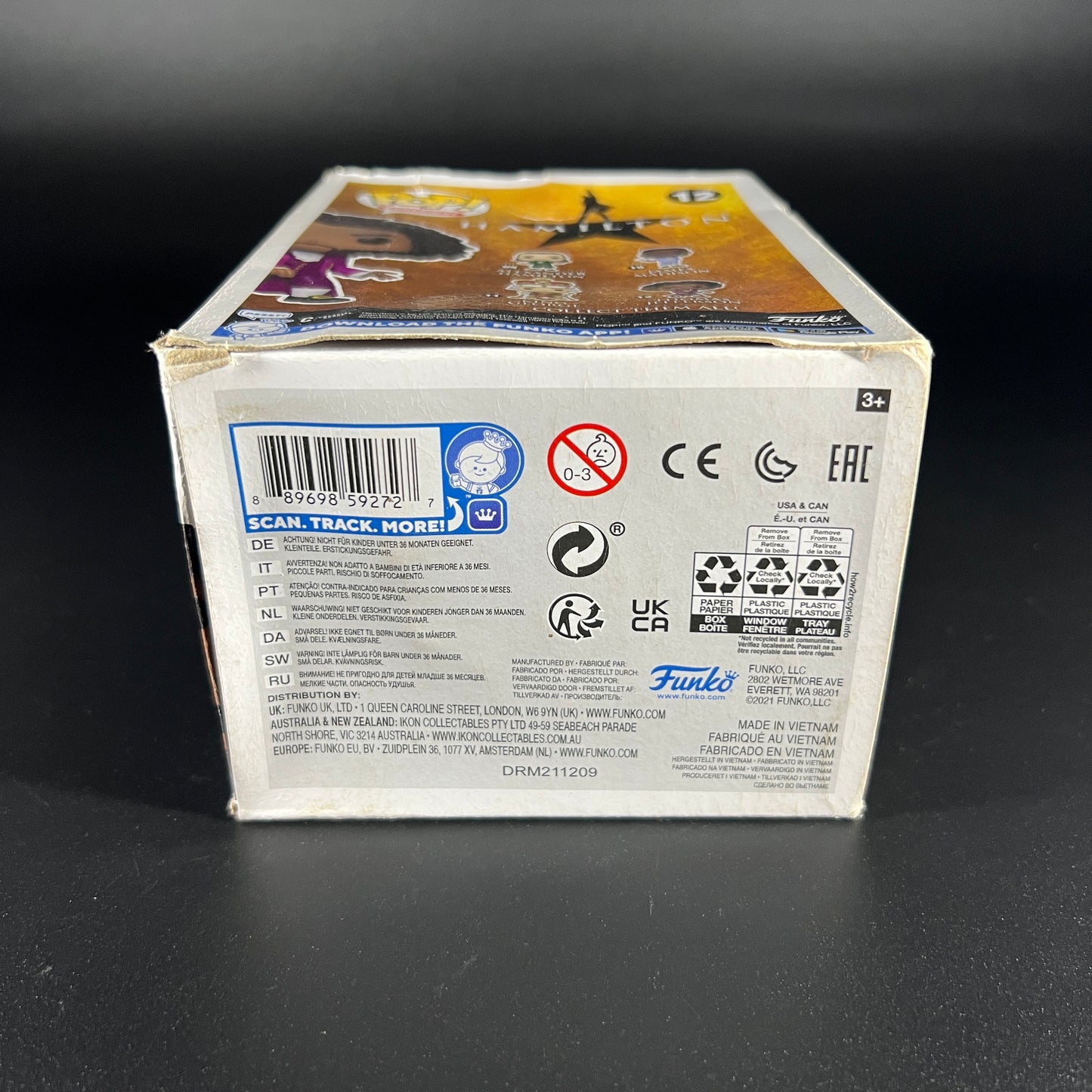 Jefferson from Hamilton Musical Funko Pop