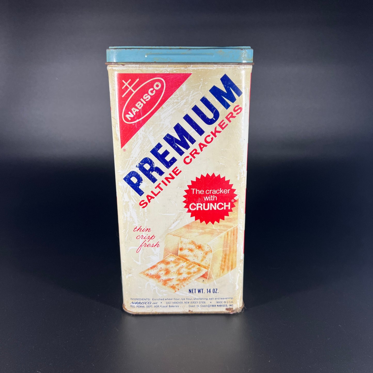 Nabisco Saltine Crackers Tin
