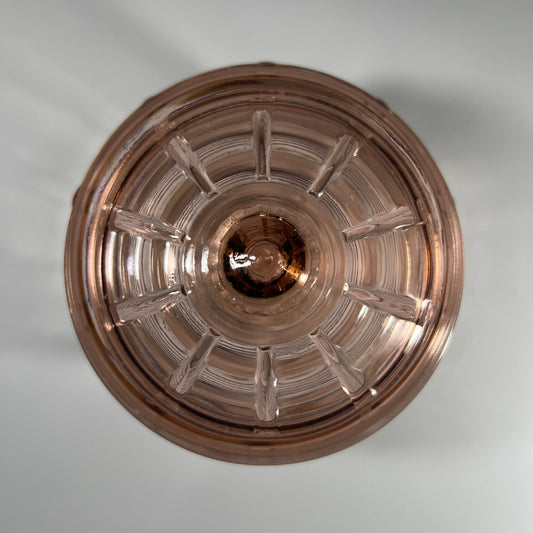 Anchor Hocking Depression Glass Cookie Jar