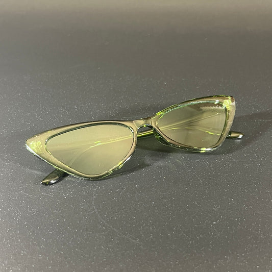 Vintage Green Catseye Sunglasses