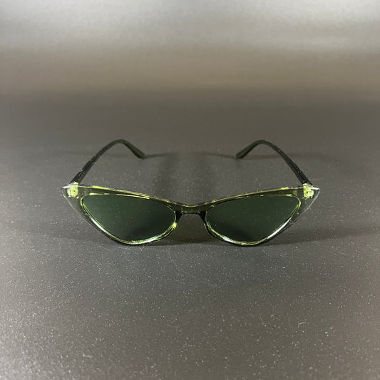 Vintage Green Catseye Sunglasses
