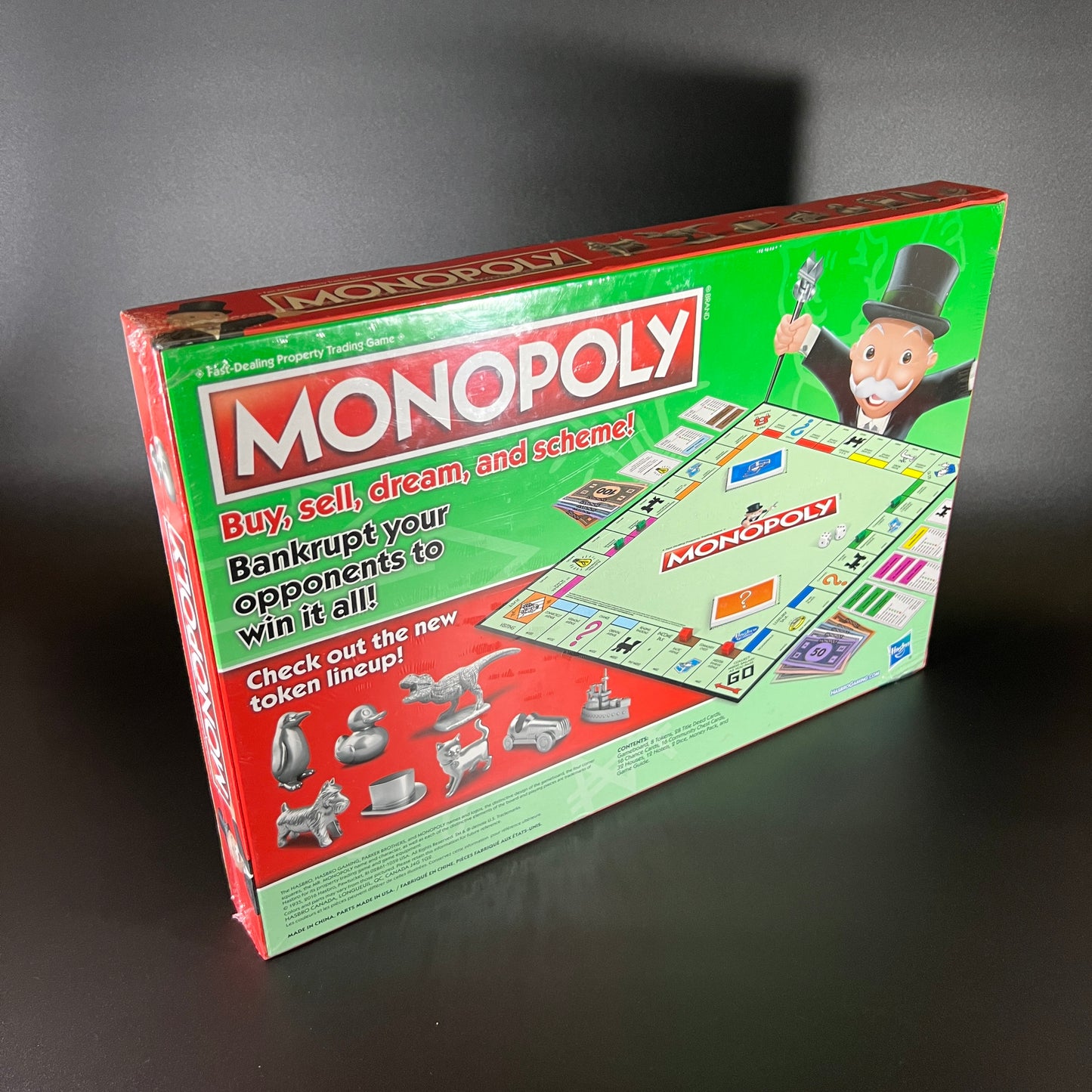 Monopoly Classic Edition Game with New Tokens (NIB)