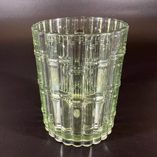 Vintage Acrylic Bamboo Tumbler Pair